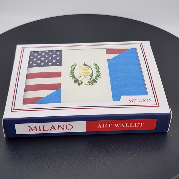 Guatemala & USA Flag Wallet – Perfect Gift for Proud Dual Citizens